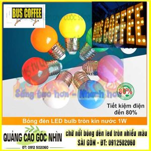 bóng đèn led bulb tròn