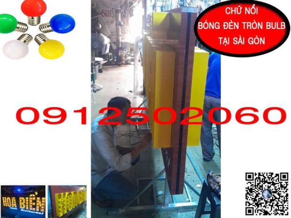 công ty gia công chữ nổi bảng hiệu sài gòn