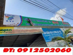 Làm bảng hiệu quảng cáo Hóc Môn