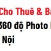 xưởng sản xuất bục xoay photo booth 360 độ