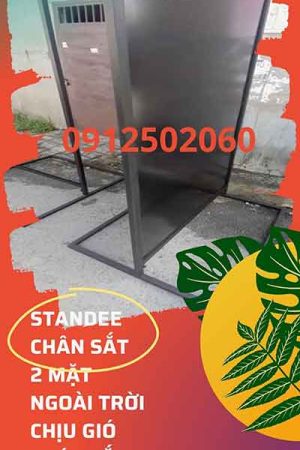 quảng cáo ngoài trời khung poster standee