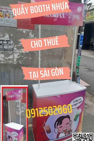 THUÊ QUẦY BOOTH NHỰA