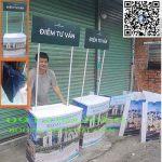 booth sampling nhựa