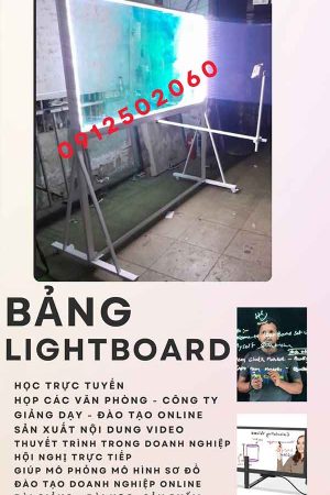 học trực tuyến bảng lightboard