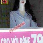 robot quảng cáo nha khoa phòng khám ma nơ canh