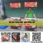 xe bán hàng gấp gọn