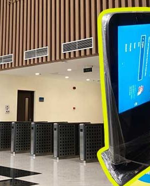 Khung Standee Bao Ve Tivi Hanh Lang Co Quan Chinh Phu Nha Ga San Bay