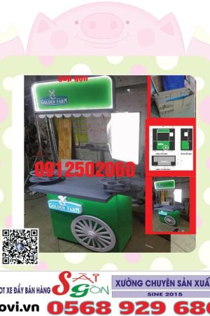 Xe Booth Ban Hang Gap Gon