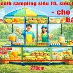 Quay Booth Sampling To Rong Cho Thue