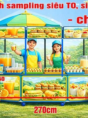 Quay Booth Sampling To Rong Cho Thue