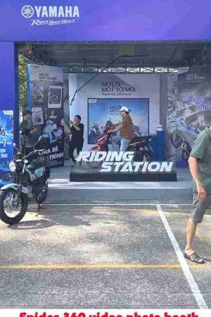 Y Tuong Ra Mat San Pham Voi Spider 360 Video Photobooth