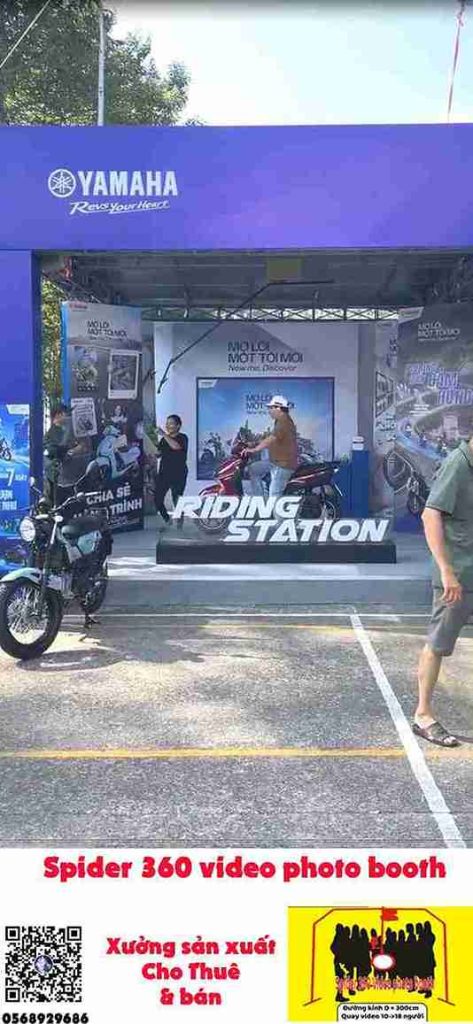 Y Tuong Ra Mat San Pham Voi Spider 360 Video Photobooth